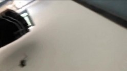 宿管老师又来查寝,看到没穿衣服的女孩子就要过去捏一下她们的乳头,摸一下她们的小穴,最后走的时候还把阳台上晒的胸罩拿走了一个 截图16