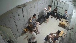 舞蹈班《监控破解》偷拍多位美女学员后台换衣服 截图14
