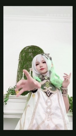 稀有露脸 高端ACG业界女神爆机少女 喵小吉 珍品T3会员《原神 · 纳西妲》超美梦幻少女胴体 珍藏必备爆赞! (1) 截图1