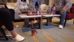 换妻大神，【芒果】最新活动，温泉酒店相约，对方妻子第一次，享受交换的刺激和快乐，高潮不断 截图4