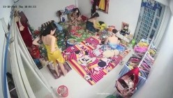 10月最新流出【破解摄像头】 ️监控下的女生宿舍日常洗澡换衣服 截图11