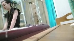 【按摩店迪丽热巴】低胸装巨乳明星脸，多次后有了些许笑容，坚持不了多久就喷出来了 截图5