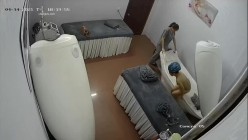 黑客破解美容院摄像头 偷拍女顾客脱光衣服激光雷射.脱毛护理 截图7
