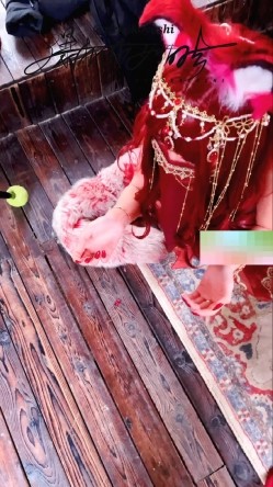 极品CosPlay爆机少女【喵小吉】开年新作《狐妖》极致魅惑 花絮 截图13