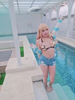 国模套图-慕慕Momo《Marin-海梦-Ver.泳装》 截图3