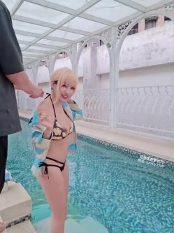 国模套图-慕慕Momo《Marin-海梦-Ver.泳装》 截图9