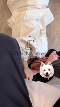 推特潮汕DOM绿帽调教大神【渡先生】私拍，各种羞辱M贱母狗，圣水口水毒龙吞精踩脸臭袜终极玩肏 截图13
