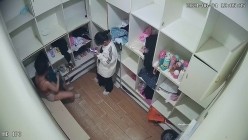 舞蹈班《监控破解》偷拍多位美女学员后台换衣服 截图1