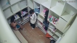 舞蹈班《监控破解》偷拍多位美女学员后台换衣服 截图4