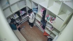 舞蹈班《监控破解》偷拍多位美女学员后台换衣服 截图16