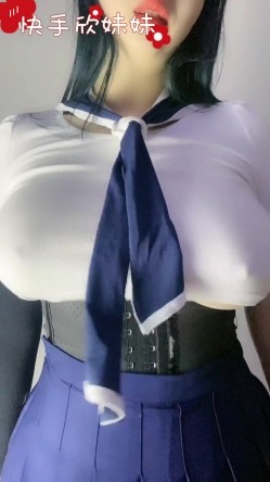 快手已永久封停18万粉丰腴大胸反差骚女【欣妹妹】全裸骚舞、抖奶、顶胯各种高潮脸 截图16