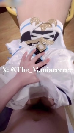 【推特 Maniacccccc】性感美女 COS后入啪啪 口交 超极品骚货 截图12