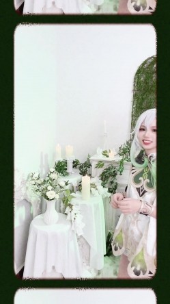 稀有露脸 高端ACG业界女神爆机少女 喵小吉 珍品T3会员《原神 · 纳西妲》超美梦幻少女胴体 珍藏必备爆赞! (2) 截图1