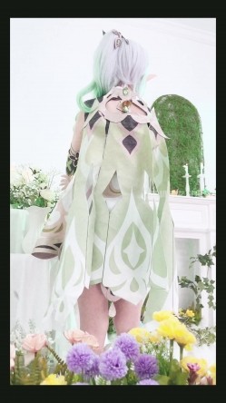 稀有露脸 高端ACG业界女神爆机少女 喵小吉 珍品T3会员《原神 · 纳西妲》超美梦幻少女胴体 珍藏必备爆赞! (2) 截图3