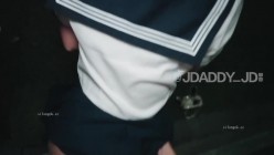️约炮大神【甲帝】付费作品3部，JK少女公园露出、海上酒吧厕所约会、老子高潮颤抖3分钟 截图13