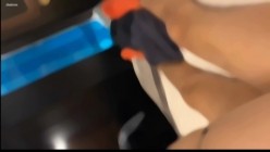 露脸才是王道！极品高颜江大校花【林雅儿】不雅私拍，黑丝美足商场试衣间口爆足交极度反差 截图14