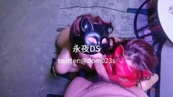 重庆DOM大神【永夜DS】最新VIP群福利，双飞调教颜值女奴 截图13