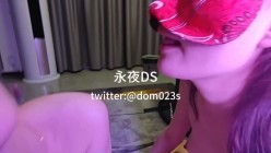 重庆DOM大神【永夜DS】最新VIP群福利，双飞调教颜值女奴 截图15