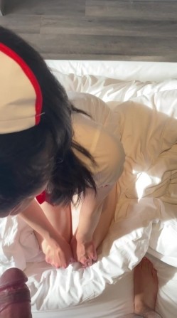 北京石景山北方工业大学大二美女未流出的巨作 30分钟护士套装来袭巨骚无比 截图8