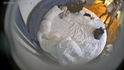 酒店情趣圆床偷拍 时尚前卫打扮男女开房有点角色互换性别的意思 截图12