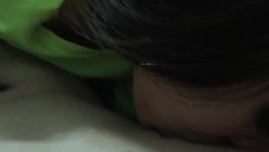 【完美露脸 ️情侣流出】台湾爆奶混血模特与男友性爱自拍流出 专业吃鸡深喉 无套顶操丰臀 爆浆内射 截图11