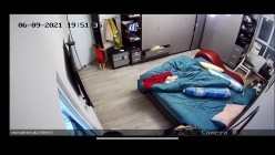黑客破解家庭网络摄像头偷拍 有巨奶女友就是幸福 截图14