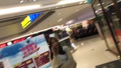 精品CD 大师系列 商场地铁贴身CD 居然还有妹子无内上街 截图6