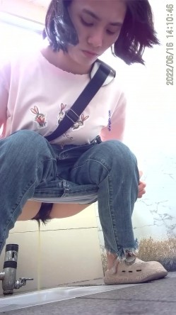 商场女厕偸拍超多年轻小姐姐小少妇方便，透明黑丝内裤一线天馒头逼没拿纸擦逼抖一抖 截图15