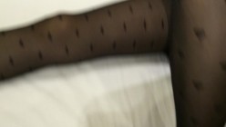 某师范学院清纯美女被男友带到宾馆要求穿上开档黑丝袜啪啪还要边干边拍美女害羞一直躲闪逼逼太紧要掰开操! 截图11