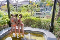 超人气推特三大露出女神 理万姬×懂小姐×会有妻  温泉景区全裸真空露出，性感比基尼展示粉鲍29P1V 截图9