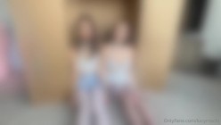 清纯留学生，露脸反差婊【lucymochi】给白人黑人当狗肏，双通调教道具女同啪啪 截图7