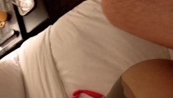 【推特】极品御姐人妻夹头深喉，长得很好看的小姐姐，口活技术也很好！ 截图1