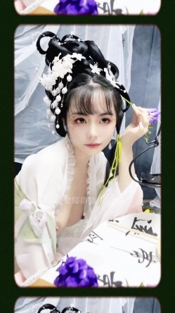 稀有露脸 高端ACG业界女神爆机少女 喵小吉 古装汉服《花间集》诱人胴体美不胜收 古代青楼达官贵人的玩物 截图11