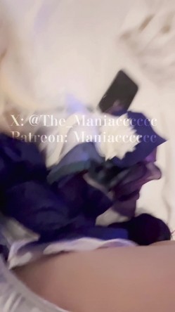 专操极品COS大神【Maniacccccc】新作 星之守护卡莎&菲谢尔COS 优菈 后入潮吹，模特身材尤物女神颜值党福利 截图8