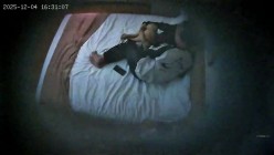 酒店偷拍 连续两天入住大学生情侣猴急男刚到房间就迫不及待扒开眼镜反差婊女友内裤研究 截图2