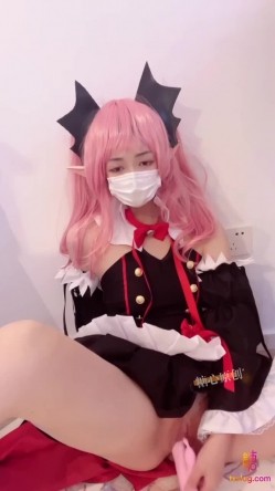 软萌甜美福利姬『小晗wink』cos克鲁鲁·采佩西之交换体液 截图8
