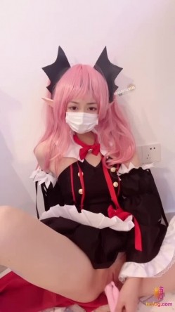 软萌甜美福利姬『小晗wink』cos克鲁鲁·采佩西之交换体液 截图10