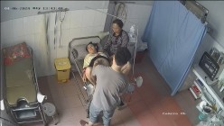 稀有黑客破解医院妇产科监控摄像头完美正面角度高清偷拍几个孕妇 最美年轻孕妇 阴蒂清晰可见 截图6
