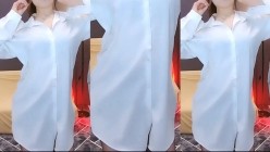 虎牙高人气极品颜值主播【静静】数千元定制露三点 截图10