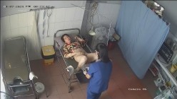 稀有黑客破解医院妇产科监控摄像头完美正面角度高清偷拍几个孕妇 最美年轻孕妇 阴蒂清晰可见 截图11