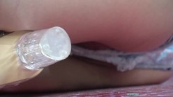 上海车展色色的摄影师各种角度 捕捉身材火爆的美女模特各种不经意间的走光 截图5