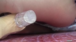 上海车展色色的摄影师各种角度 捕捉身材火爆的美女模特各种不经意间的走光 截图6