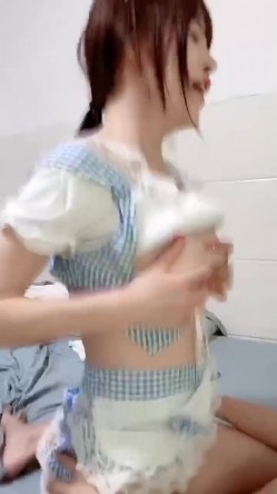 清新女仆，女上位更容易使自己高潮！ 截图16