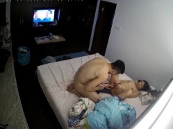 居家摄像头破解 小哥和身材丰满的媳妇各种姿势啪啪 截图10