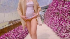 网红健身博主【MoriyaExhibit】喜欢真空装户外露出 打了码也难掩灿烂的笑容 截图5