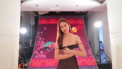 【国模大尺度4K私拍】，黄甫女神，【涵宇】，极品空姐大尺度，甜美高挑美穴掰开特写 截图5