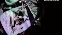 【精品360】爆操情趣内衣黑丝袜 JK学生制服 暴力后入操 截图16