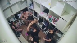 舞蹈班《监控破解》偷拍多位美女学员后台换衣服 截图8