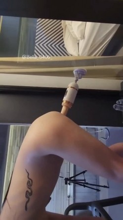 韩国纹身BDSM小母狗「Bella」调教实录 推特全量资源 悬挂、虐阴、肛交、深喉、炮机、户外露出 截图5