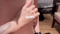 顶级老牌泡良大神「DR.CHEN」「GWQH」付费资源 专约女网黄包括阿朱，调教女大舔脚肛交毒龙喝尿三小时 截图13